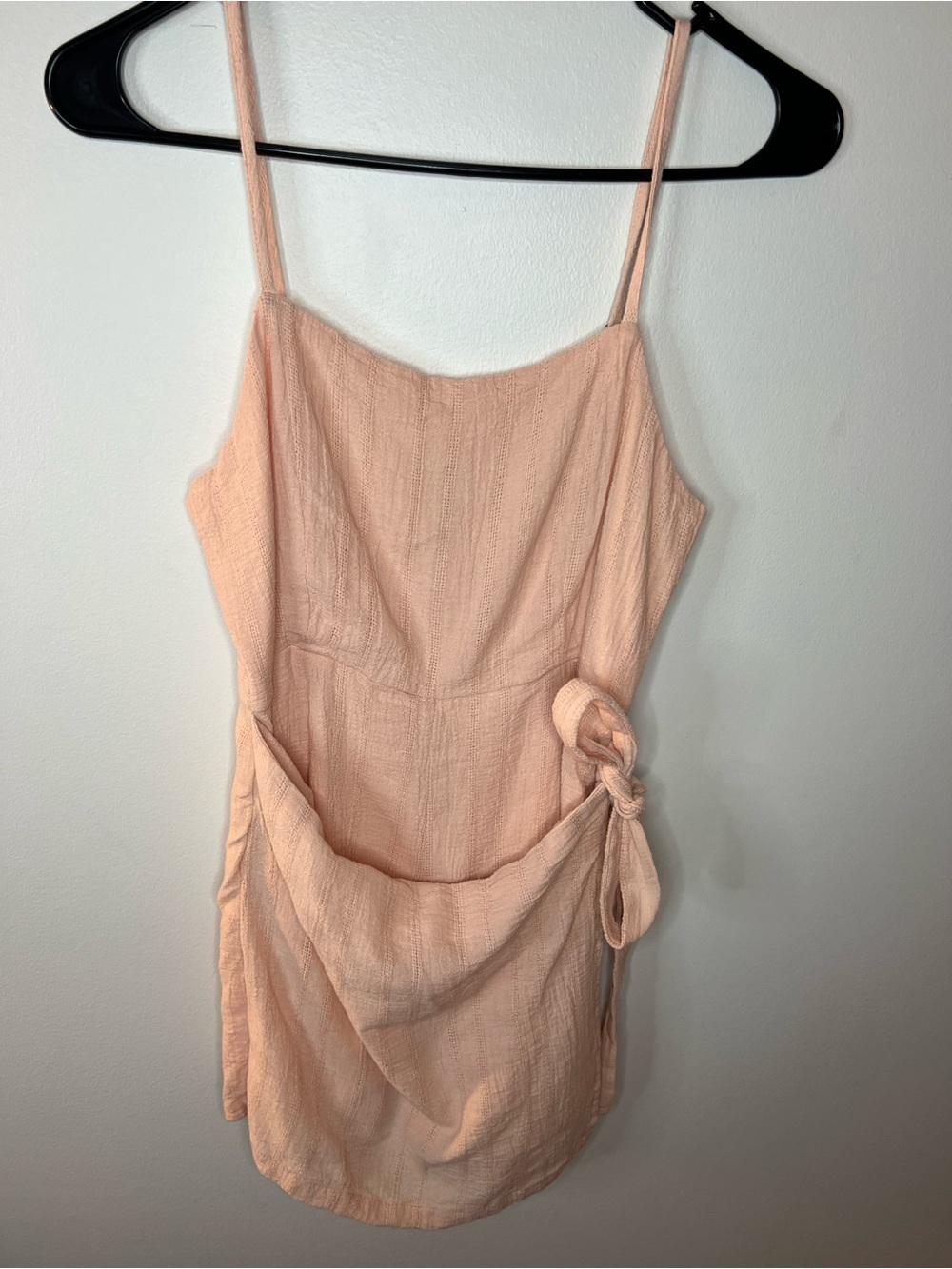 Altar'd State Peach Spaghetti Strap Romper